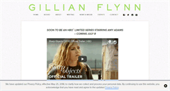 Desktop Screenshot of gillian-flynn.com