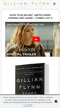 Mobile Screenshot of gillian-flynn.com
